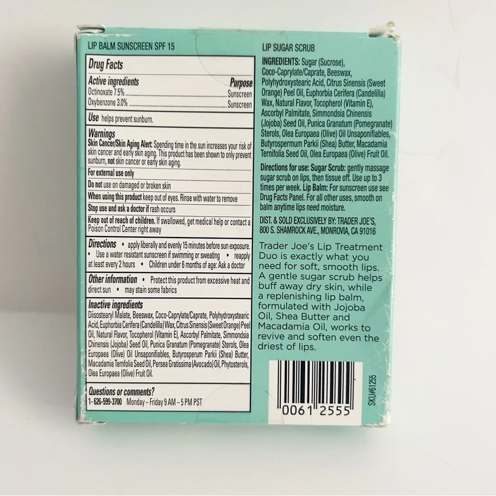 Trader Joe’s  Lip Treatment Duo